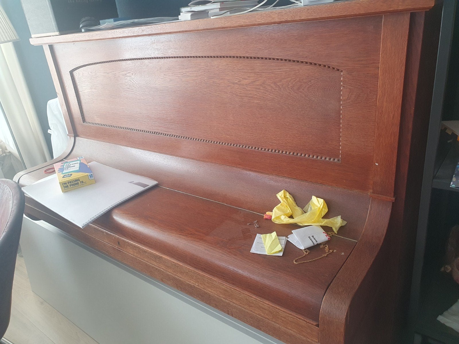 gratis piano, Muziek en Instrumenten, Piano's, Ophalen, Gebruikt