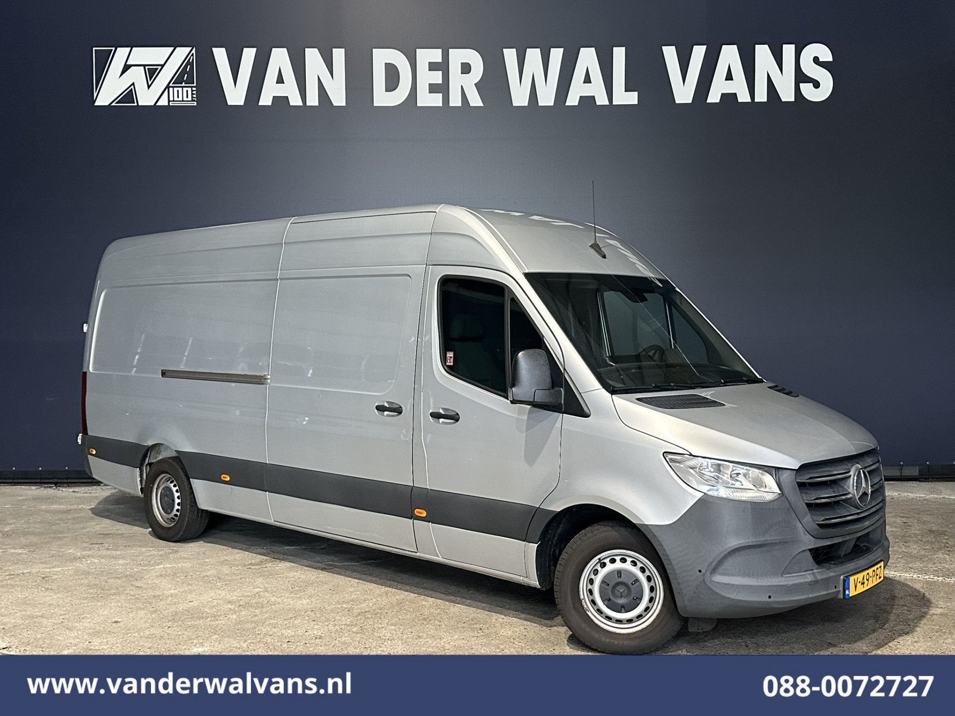 Mercedes-Benz Sprinter 314 CDI 143pk L3H2 Euro6 Airco | Came, Dealer onderhouden, Gebruikt, 2000 kg, Mercedes-Benz