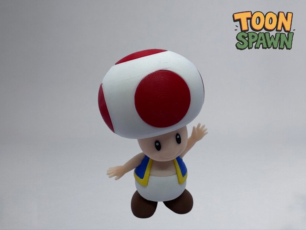 Toad – 14,5 cm – Super Mario Figuur, Ophalen of Verzenden, Nieuw, Fantasy