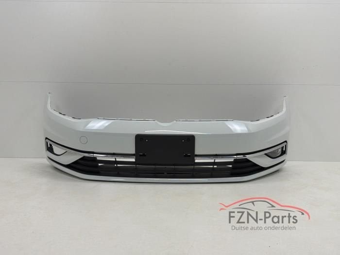 VW Golf 7 Facelift voorbumper High-Line Chrome Mistlampen, Auto-onderdelen, Carrosserie en Plaatwerk, Bumper, Voor, Gebruikt, Ophalen of Verzenden