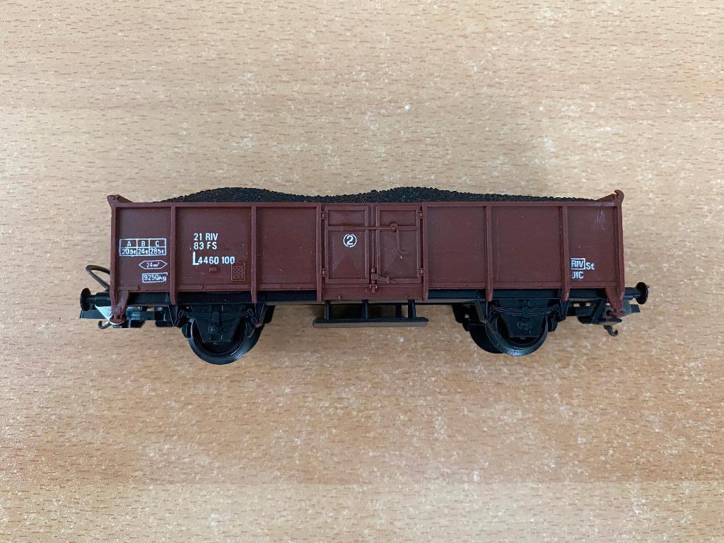 Lima 3174 HO open goederenwagon geladen met kolen, Hobby en Vrije tijd, Modeltreinen | H0, Gelijkstroom, Wagon, Ophalen of Verzenden