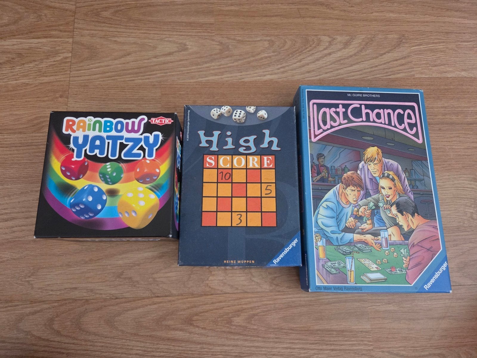 Pakket van 2 dobbelspellen - samen voor €5,-, Een of twee spelers, Ophalen of Verzenden, Zo goed als nieuw
