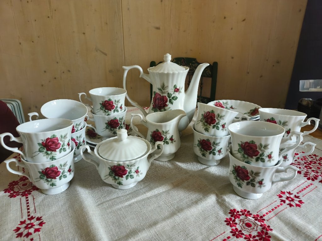 Prachtig Chodzież porseleinen servies – 12 personen – €99, Antiek en Kunst, Ophalen