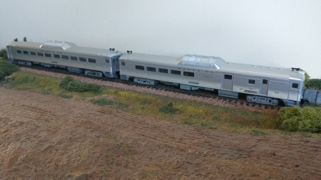 H0 Budd RDC set Santa Fe (US "railbus") - Athearn, Overige merken, Ophalen of Verzenden, Zo goed als nieuw, Analoog