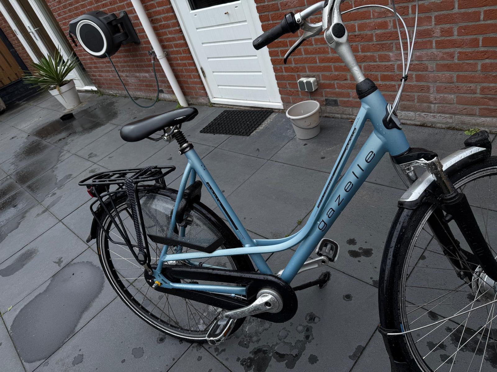 Gazelle C7 Orange dames fiets, Ophalen, 47 tot 50 cm, Versnellingen, Zo goed als nieuw