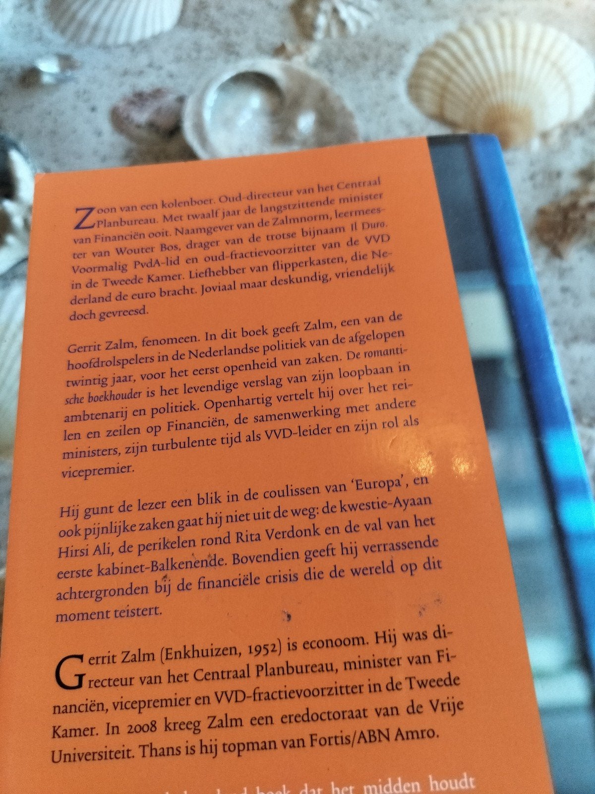 Gerrit Zalm - De romantische boekhouder, Gelezen, Ophalen of Verzenden, G. Zalm, Nederland