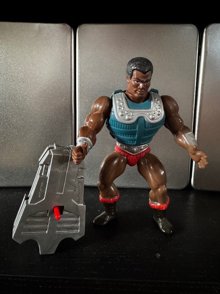 Vintage MOTU Clamp Champ (1987)  compleet  & Top Staat!, Ophalen of Verzenden, Zo goed als nieuw