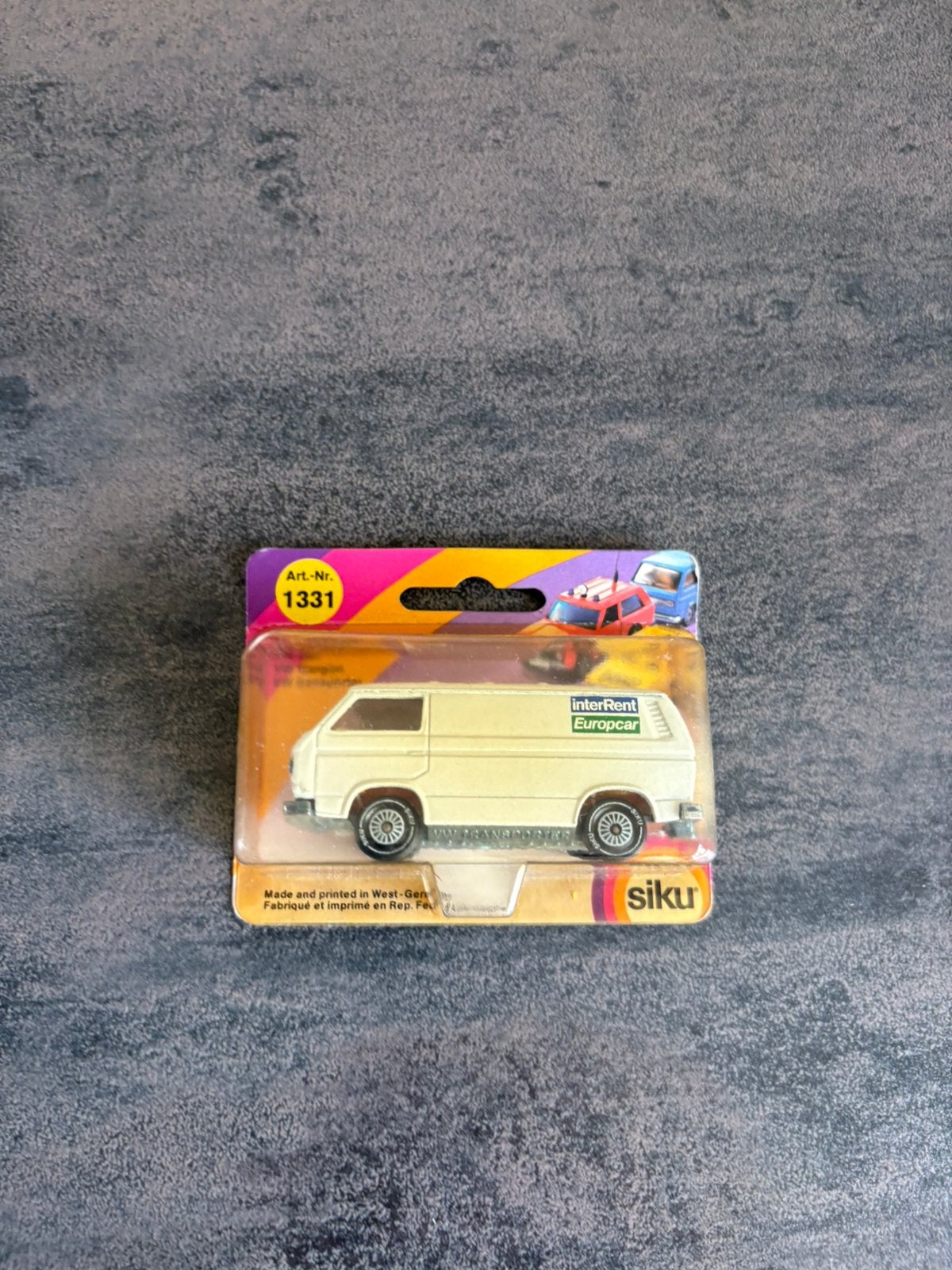 Siku VW Transporter Europcar, Ophalen of Verzenden, Nieuw, Auto, SIKU