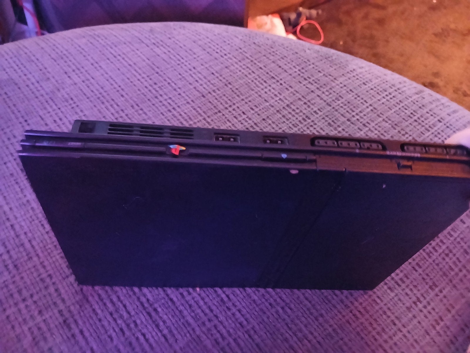 Sony PlayStation 2 Slim Zwart - Console, Ophalen, Gebruikt, Zwart, Zonder controller