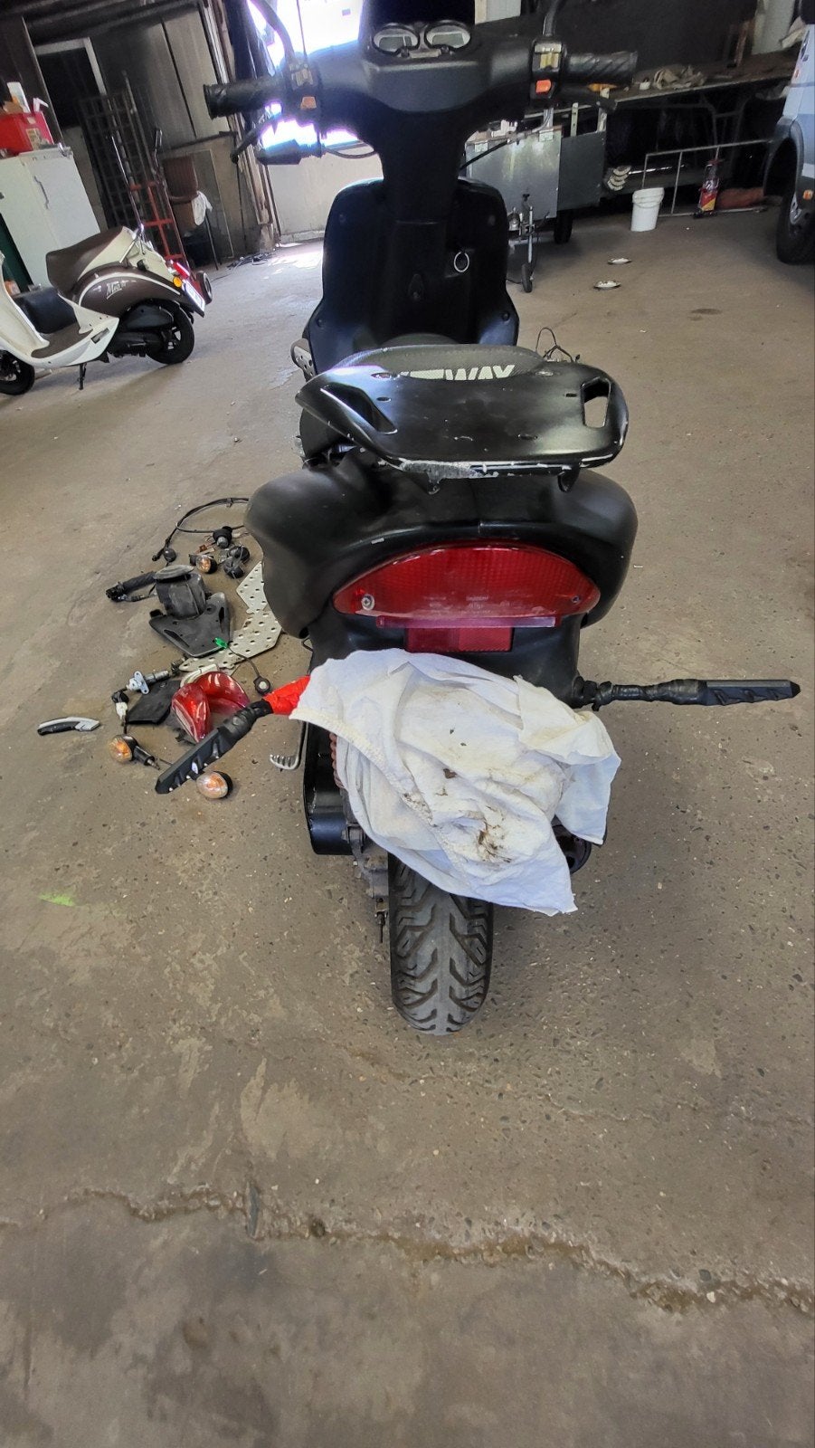 Keeway 70 cc., Ophalen, Gebruikt