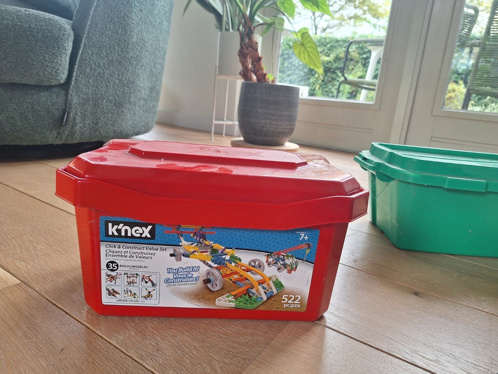 Grote partij K'nex met veel verschillende onderdelen, Kinderen en Baby's, Speelgoed | Bouwstenen, Ophalen of Verzenden, Gebruikt