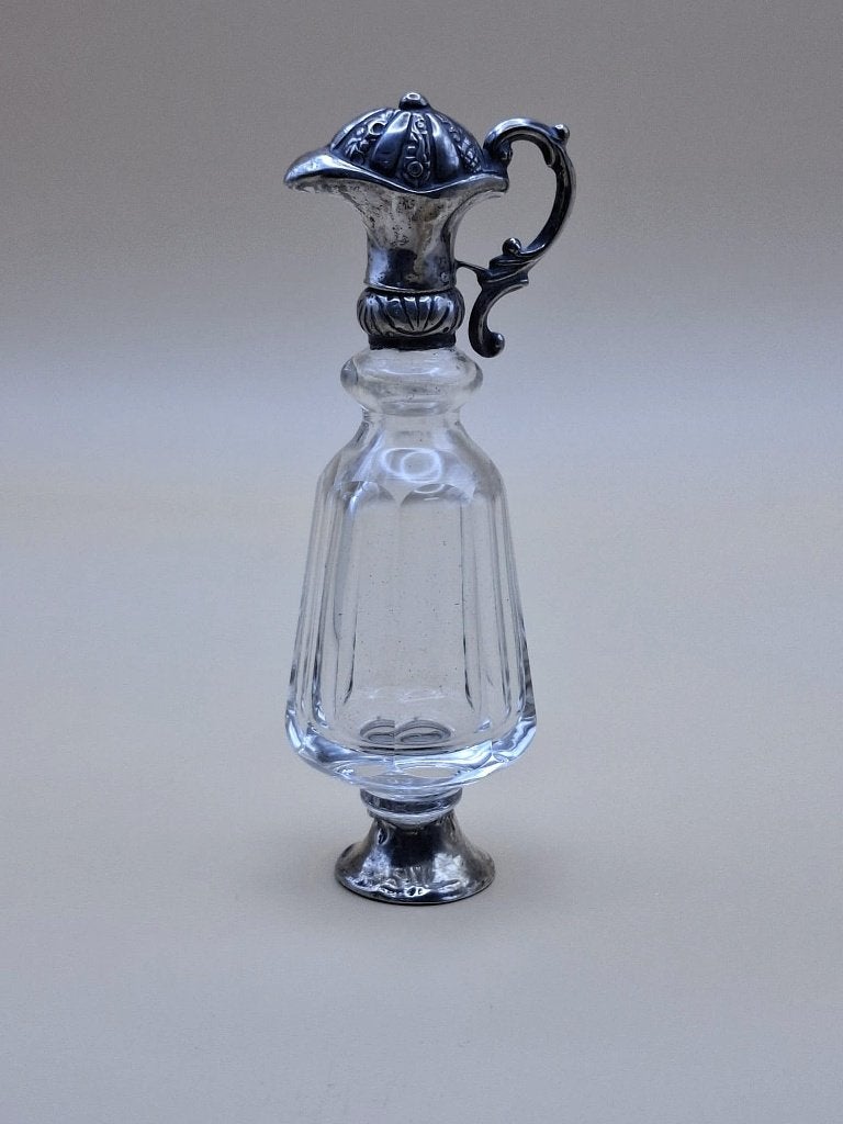 Zeldzaam antiek parfumflesje karaf vorm, Antiek en Kunst, Ophalen of Verzenden