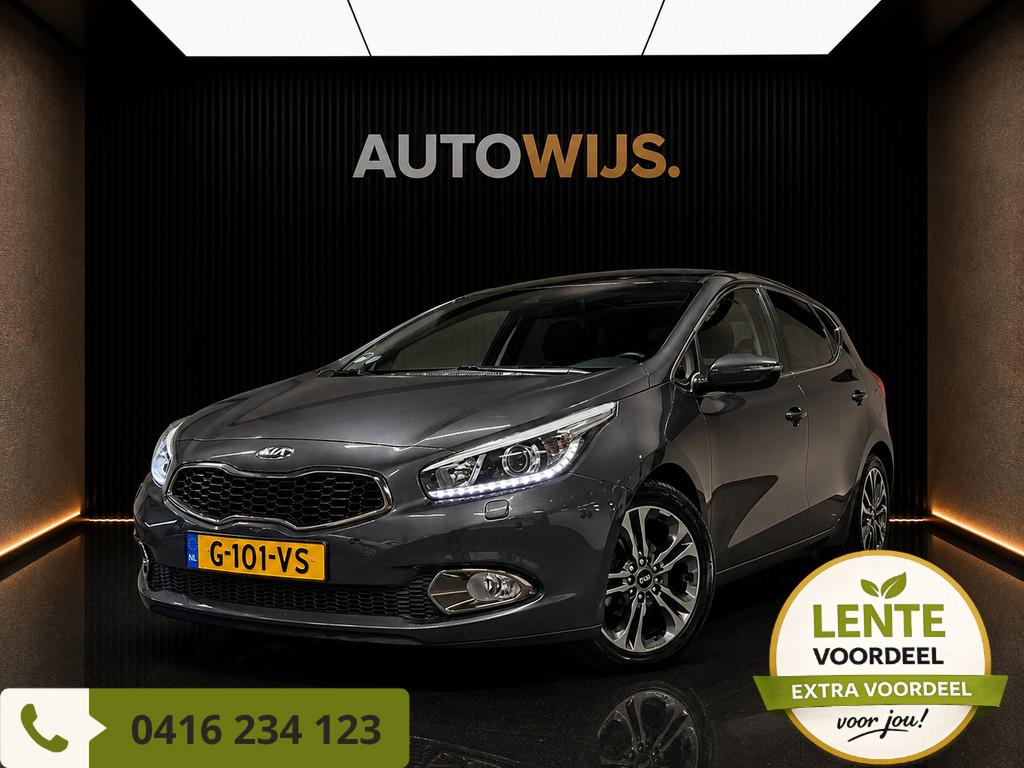 Kia Cee'd 1.6 GDI Plus Pack|LEDER|PANO|AUT|CAMERA|GOED ONDER, Auto's, Kia, Euro 5, 135 pk, Gebruikt, 4 cilinders
