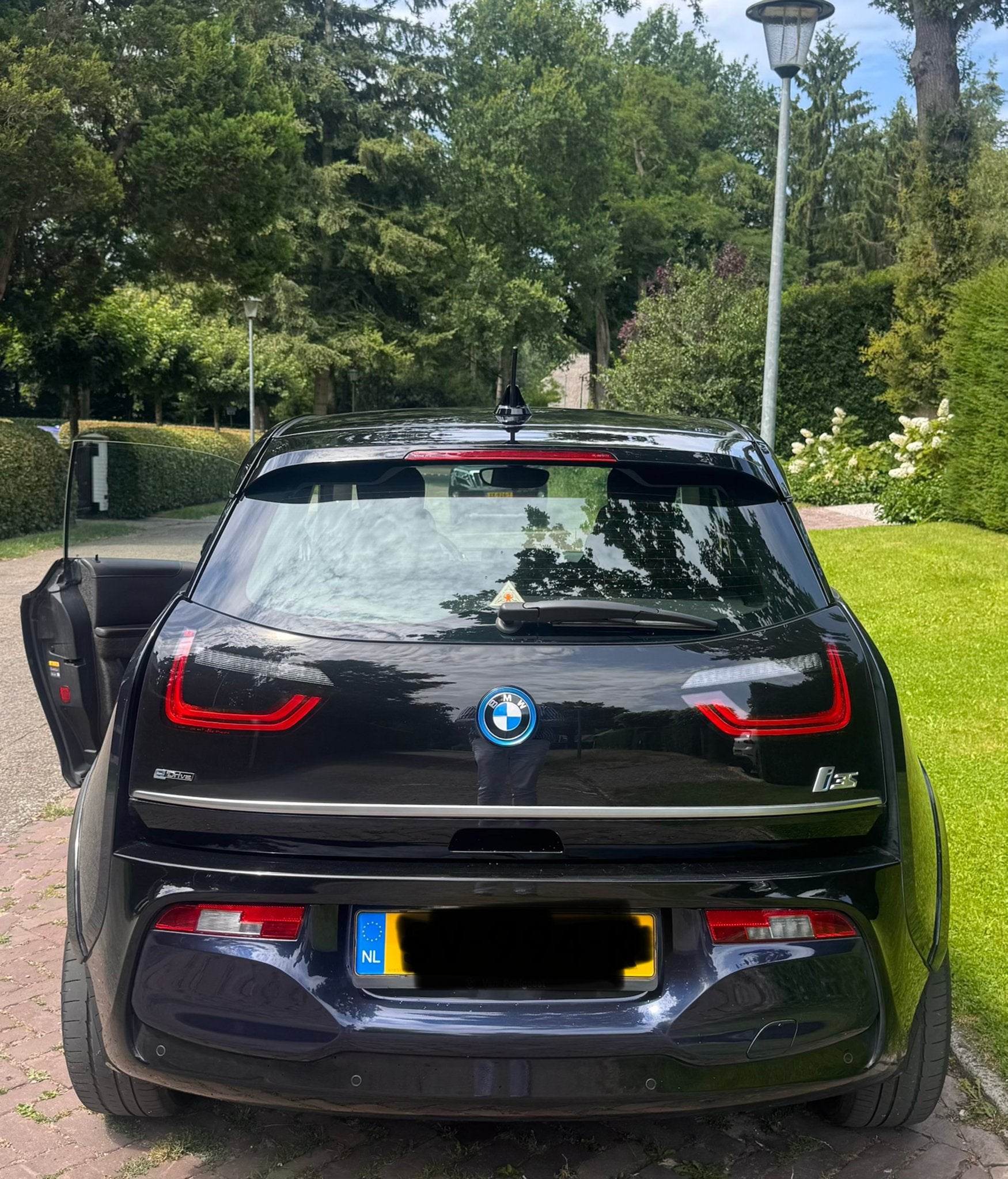 BMW i3s 184pk (94 Ah) Aut 2018 Blauw, Auto's, Automaat, Achterwielaandrijving, 43 €/maand, Elektrisch