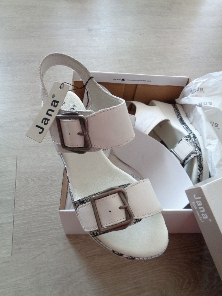 JANA sandalen, Nieuw in doos maat 39, Overige kleuren, Nieuw, Sandalen of Muiltjes, Ophalen of Verzenden