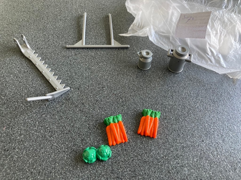 Playmobil onderdelen uit de set 3074 (tractor met laadbak), Ophalen of Verzenden, Zo goed als nieuw, Losse onderdelen