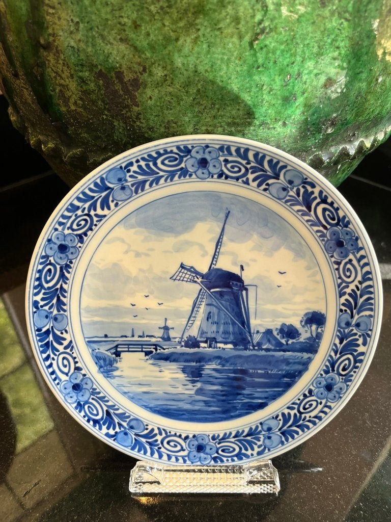 De Porceleyne Fles wandbordje molens 🌬️, Ophalen of Verzenden