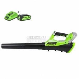 GREENWORKS 40V 2Ah accu bladblazer | NU GRATIS VERZENDING, ., Accu, Nieuw, Ophalen of Verzenden
