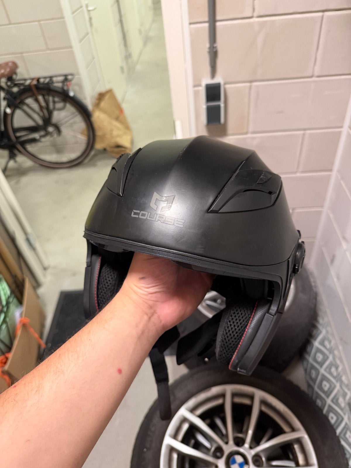 Scooter helm maat L - Course City, Ophalen, Gebruikt, Large