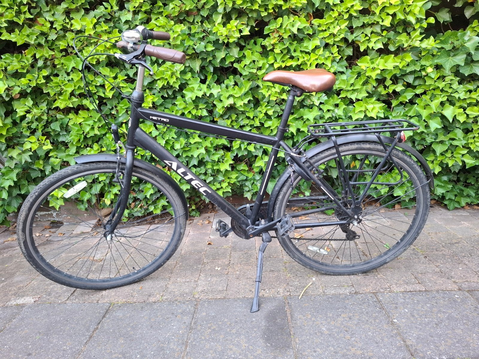 Altec Metro Herenfiets 28 inch 50 cm 7 versnellingen, Fietsen en Brommers, Fietsen | Heren | Herenfietsen, Gebruikt, Velgrem, Versnellingen