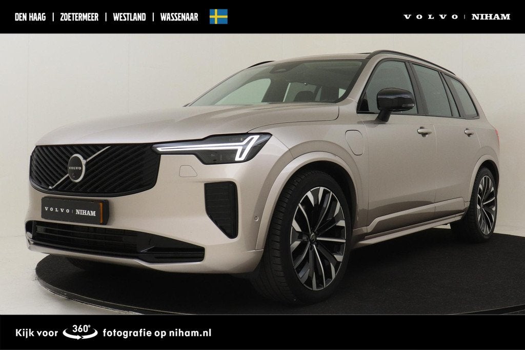 Volvo XC90 II T8 PLUG-IN HYBRID AWD ULTRA DARK *FULL OPTIONS, 12 maanden, Gebruikt, Euro 6, 4 cilinders