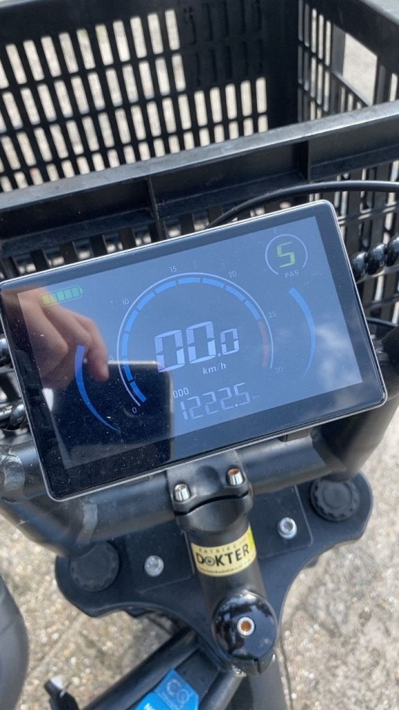 OUXI C80 Mini Fatbike slechts 1.222 km in zeer nette staat, Gebruikt, 59 cm of meer, 30 tot 50 km per accu, Ophalen