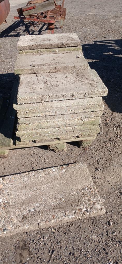 Tegels.  Grind tegels. Verschillende maten, Tuin en Terras, Tegels en Klinkers, Ophalen, Gebruikt, Grind, Terrastegels