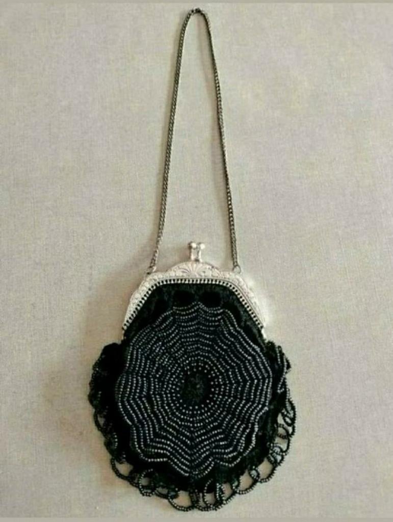 Beursbeugel,handtasje,beugel,tasje,Vintage,beurs,1930,Oma, Antiek en Kunst, Antiek | Kleding en Accessoires, Ophalen of Verzenden