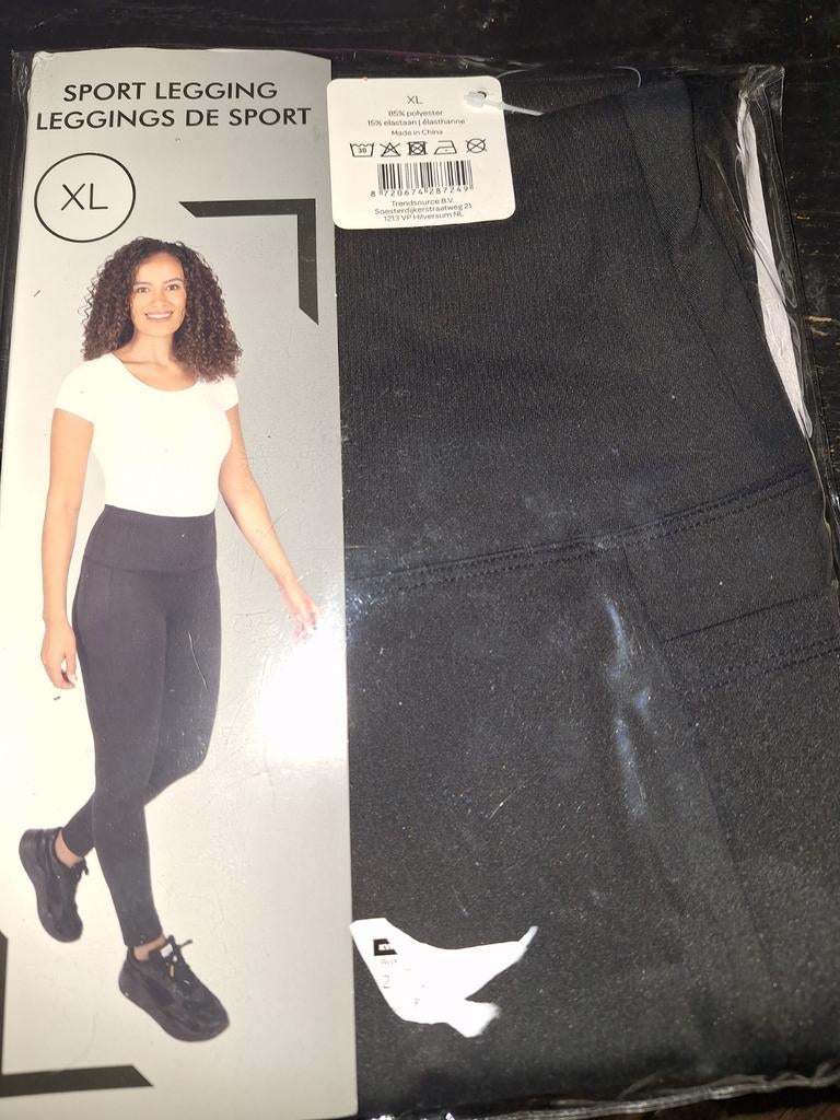 Sport Legging, Ophalen of Verzenden, Nieuw, Zwart, Legging