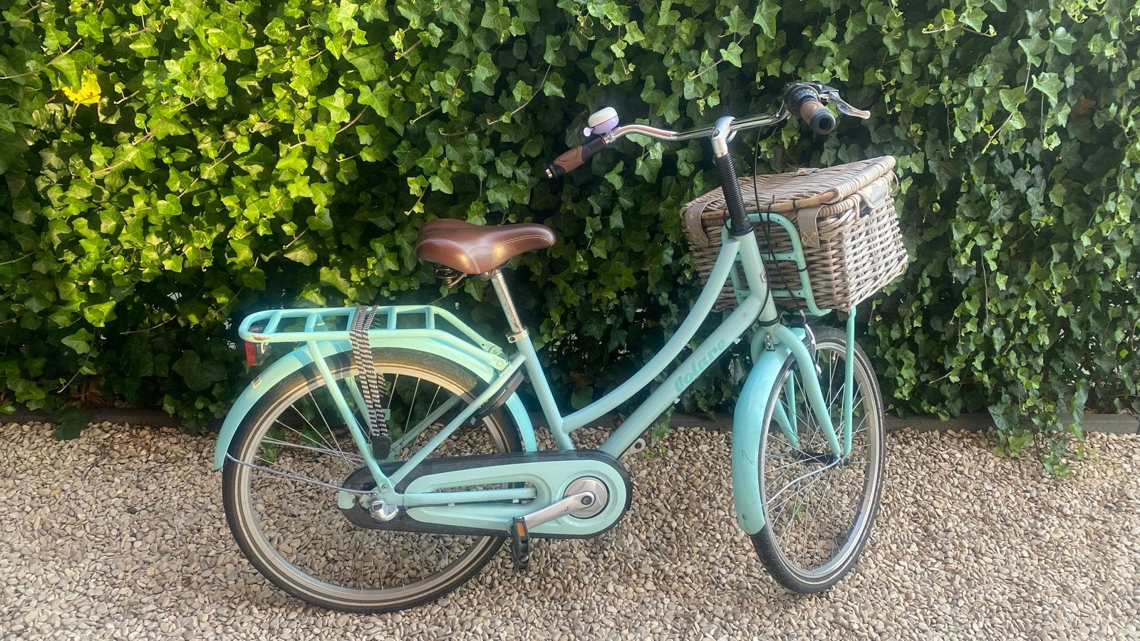 Volare fiets, 24 inch, mintgroen, met mand, Ophalen, Velgrem, Versnellingen, Gebruikt