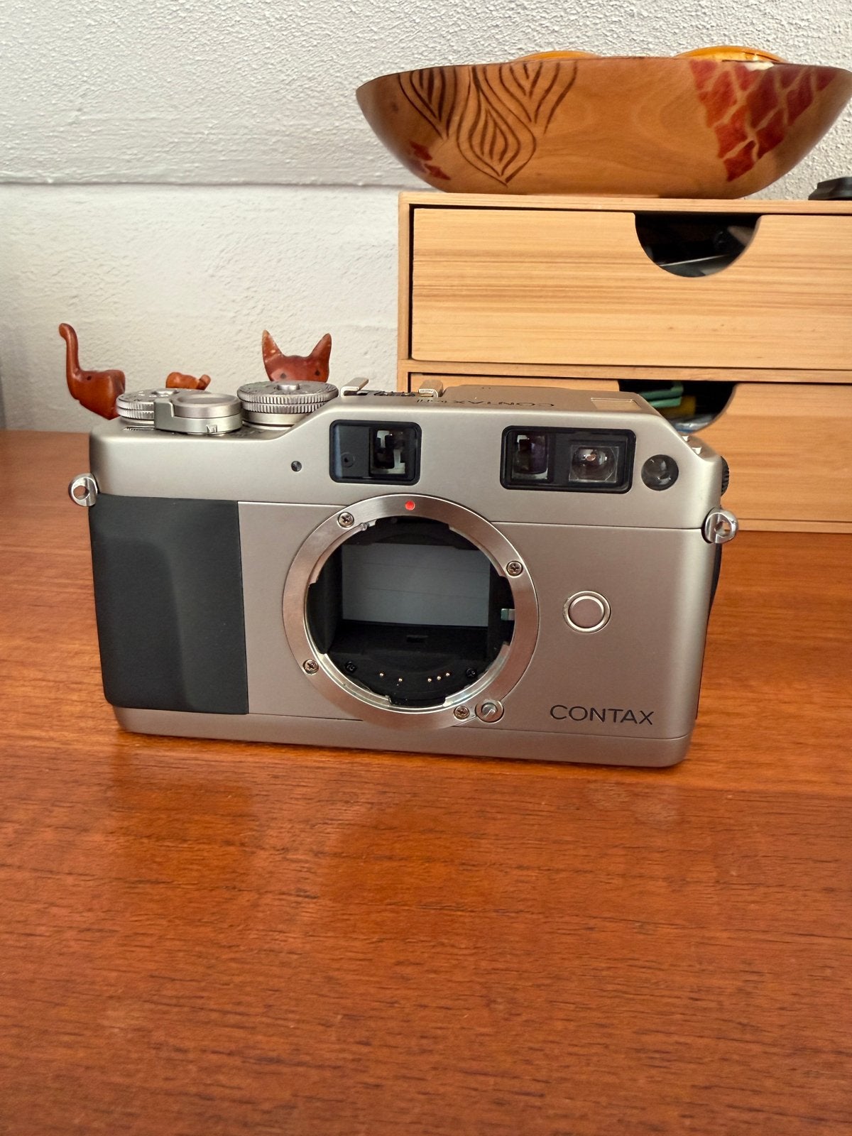 Contax G1 Body zgan, Audio, Tv en Foto, Fotocamera's Analoog, Ophalen of Verzenden, Zo goed als nieuw, Spiegelreflex, Overige Merken