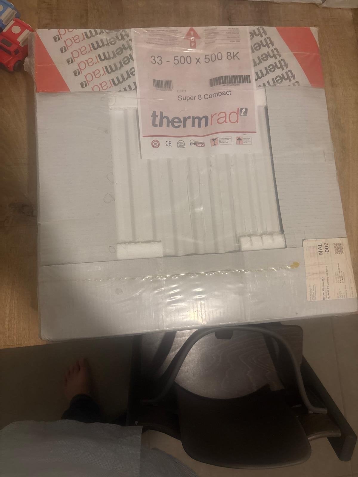 Nieuwe Thermrad Super 8 Compact Radiator 33-500x500 8K, Ophalen, 30 tot 80 cm, Radiator, Nieuw