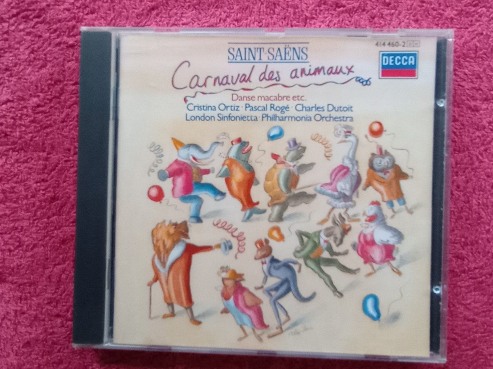 Saint-Saëns Carnaval des Animaux - Charles Dutoit, Gebruikt, Saint-Saëns, Ophalen of Verzenden, Romantiek