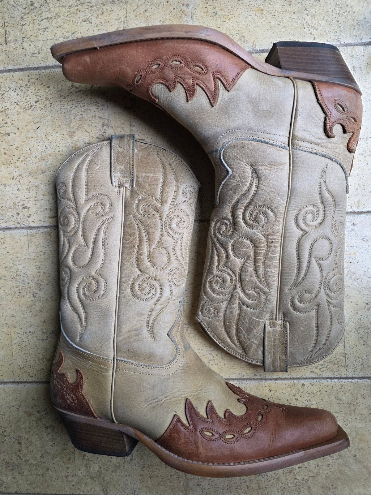 Joe Sanchez cowboy boots mt 44.western laarzen.Als nieuw, Ophalen of Verzenden, Zo goed als nieuw, Bruin, Boots