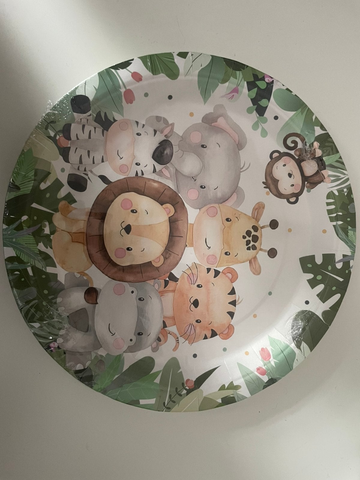 Feestset Thema jungle safari voor 10 personen, Ophalen of Verzenden, Nieuw, Overige typen, Verjaardag