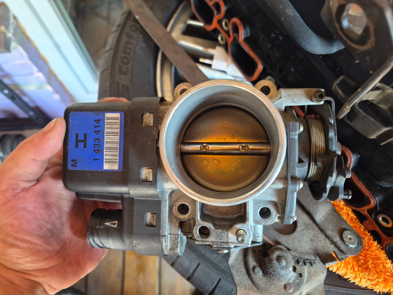 Gasklep bmw 323i m52tub25, Gebruikt, ., Ophalen of Verzenden, .