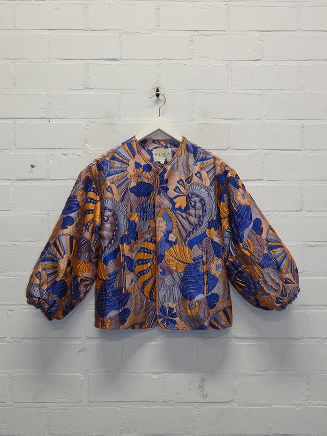 NEMA Resort Wear - Prachtig Jack maat S - Nieuw, Maat 38/40 (M), Nieuw, Verzenden, Blauw