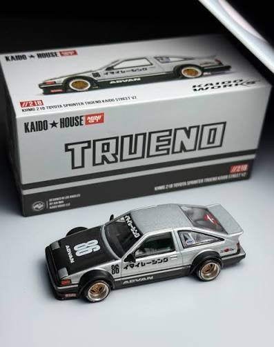Toyota AE86 Sprinter Trueno "Kaido Street V2" Grijs 1:64 Kai, Tschuiten@hotmail.com, Duitsland, Auto, Nieuw