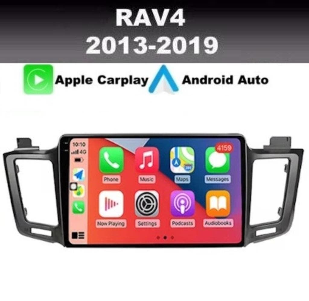 Toyota RAv4 2013-2019 navigatie android 15 dab+ carplay wifi