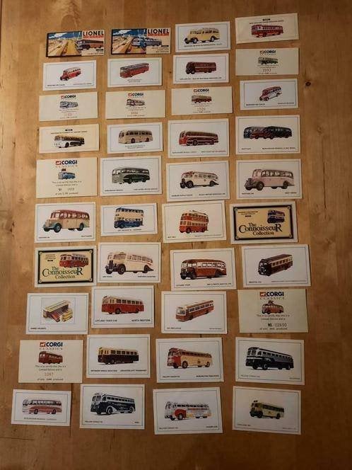 40 kaartjes - oude bussen, Ophalen of Verzenden, Gebruikt