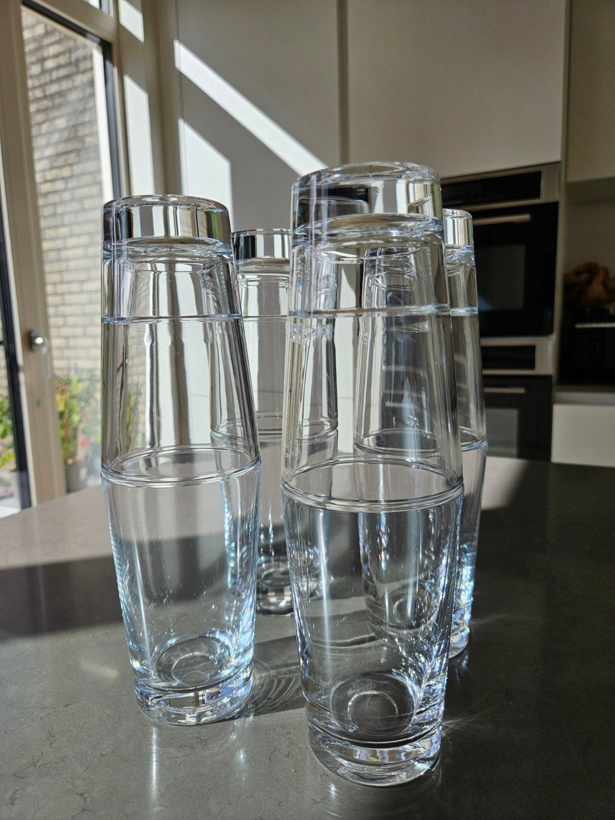 Iittala karaf inclusief glas set  van 4 - Konstantin Grcic, Glas of Glazen, Overige merken, Ophalen of Verzenden, Modern