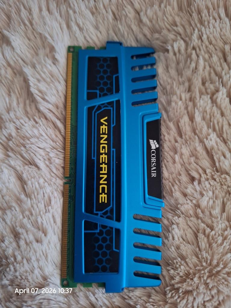Corsair Vengeance DDR3 8GB (2x4GB) 1600MHz, Ophalen, DDR3, Desktop