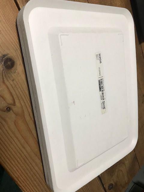 Ikea Slugis deksels wit 10 x, Minder dan 50 cm, Ophalen of Verzenden, Zo goed als nieuw, Minder dan 50 cm