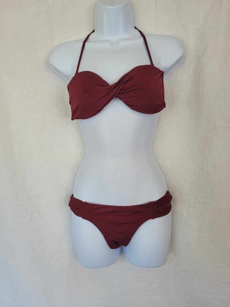 Gave paarse bikini mt 38/40 merk H&M, Kleding | Dames, ., Paars, Ophalen of Verzenden, Zo goed als nieuw