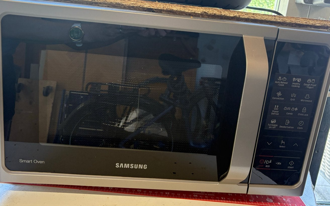 Combi magnetron - Samsung Smart oven, Witgoed en Apparatuur, Ovens, Ophalen, Minder dan 45 cm, Draaiplateau, Hete lucht
