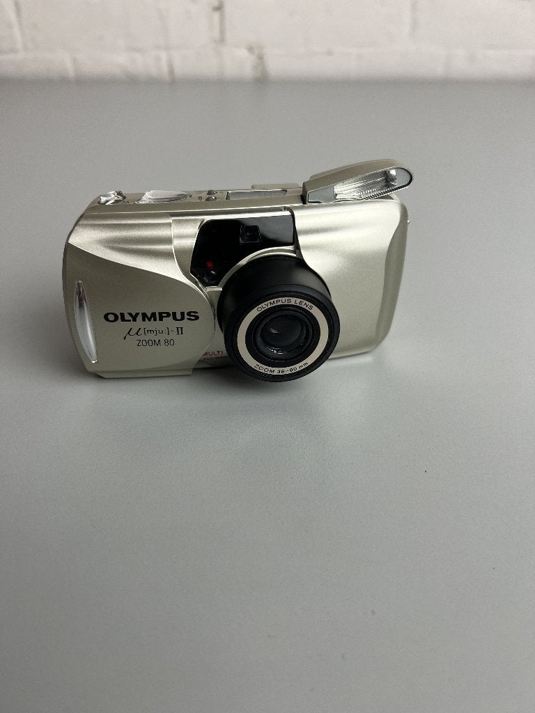 Olympus mju -II Zoom 80 fototoestel, Audio, Tv en Foto, Fotocamera's Analoog, Gebruikt, Olympus, Compact, Info@olympus.com