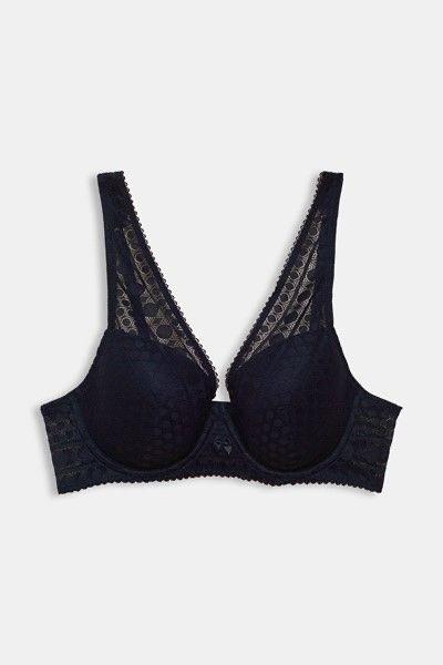 Te koop 50% korting Esprit modern lace padded bh blauw, Kleding | Dames, Ondergoed en Lingerie, BH, Blauw, Ophalen of Verzenden