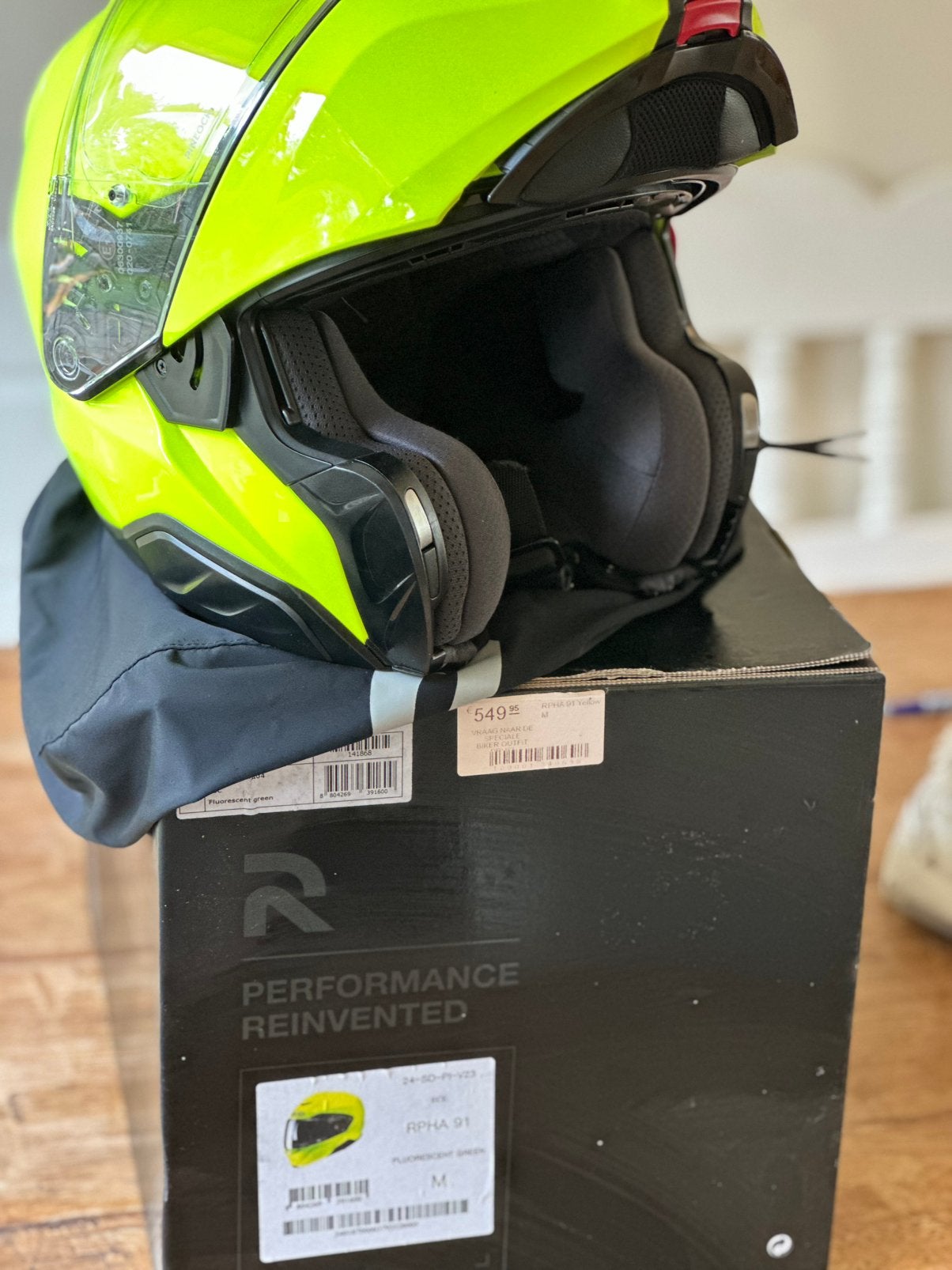 HJC RPHA-91 motor helm, M, Systeemhelm, Heren, HJC