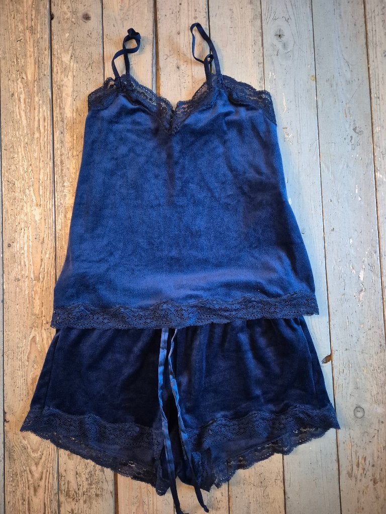 Hunkemoller pyjama velours, Hunkemöller, Ophalen of Verzenden, Nieuw, Maat 36 (S)