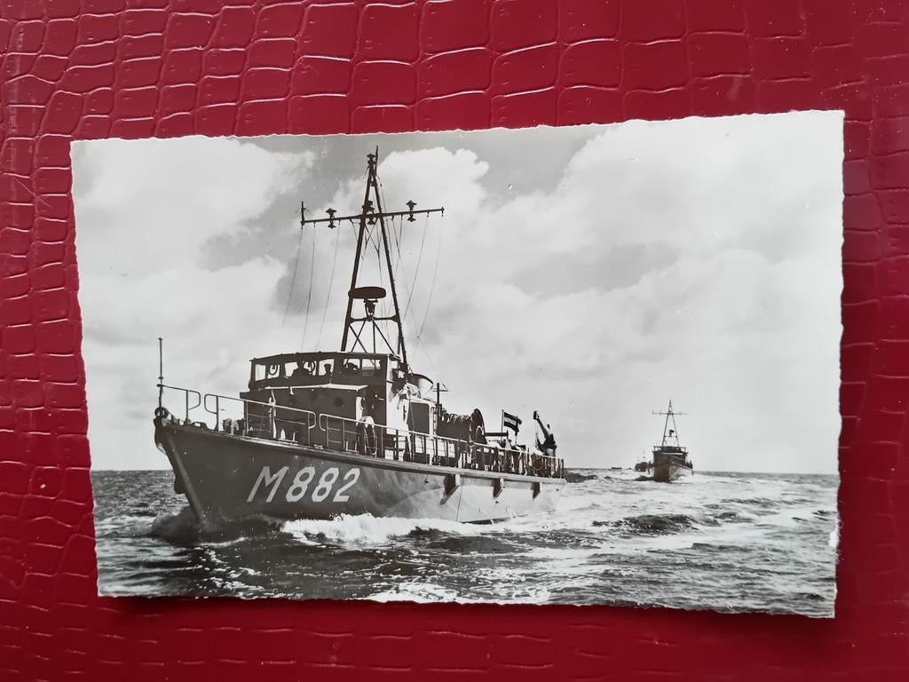 Ansichtkaart Ms Houtepen, Ophalen of Verzenden, Kaart, Foto of Prent